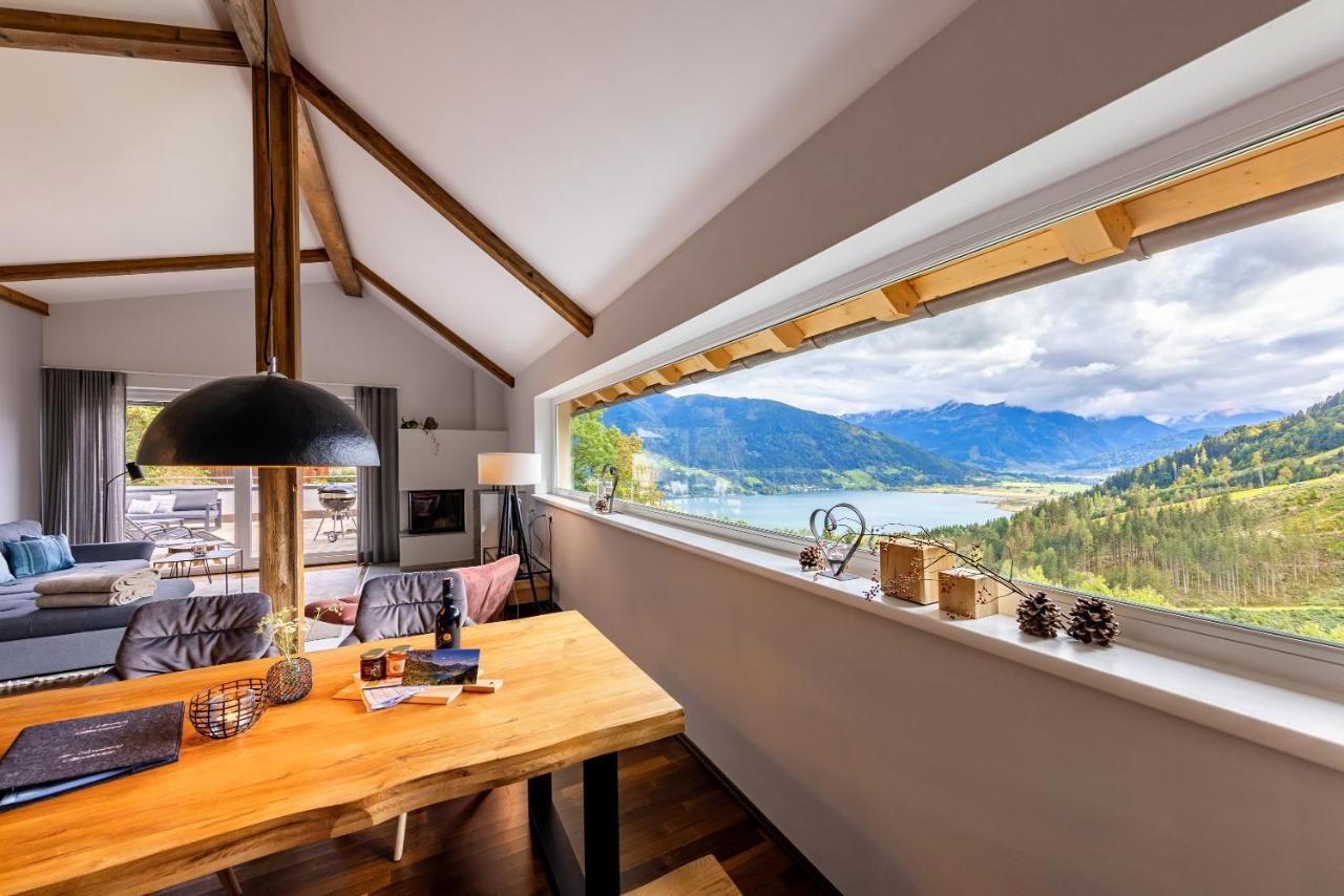 Der Sonnberg Alpinlodges - Apartments Mit Seeblick, Privater Sauna Und Self Check-In Zell am See Ngoại thất bức ảnh